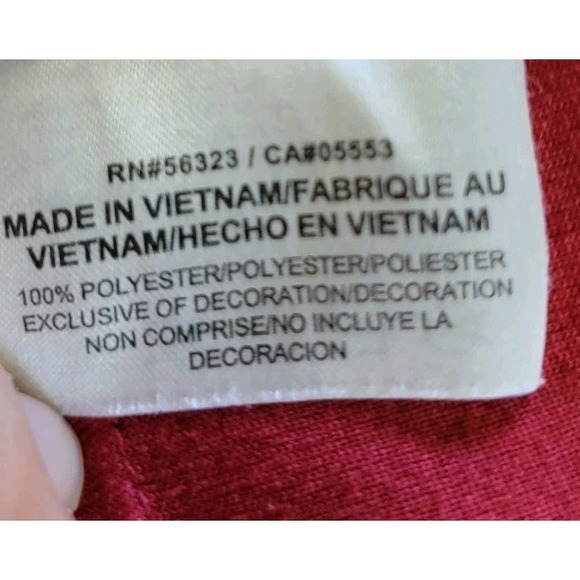 USC Trojans Shirt Mens 2XL Red Gold NCAA Football Dri Fit Nike Athletic Tee - Picture 5 of 5